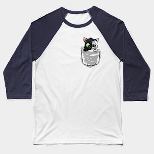 Schrodinger's Pocket Baseball T-Shirt